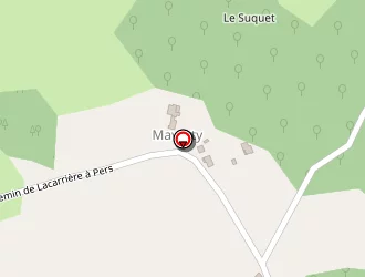 Carte de Claviere Jérôme à Pers