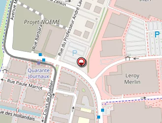 Carte de Darty à Bordeaux