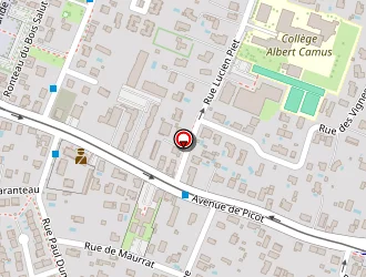 Carte de Van Der Marlière Chant à Eysines