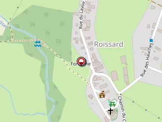 Carte de Martin Eric à Roissard