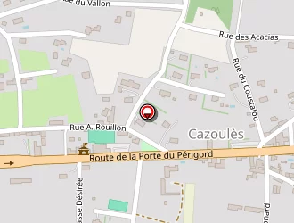 Carte de Bordes Bruno à Cazoulès