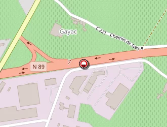 Carte de So.gir.co. à Vayres