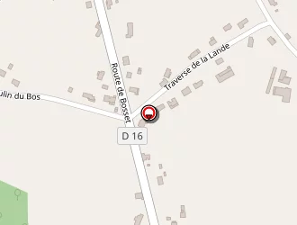 Carte de Monmaille Bernard à Bosset