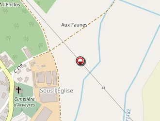 Carte de Chopard Alain à Arveyres