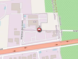 Carte de Transcom Voyages à Beychac-et-caillau