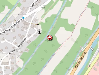 Carte de Rey Georges à Briançon