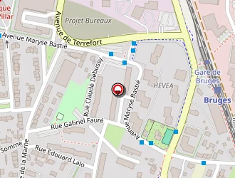 Carte de Duvert Jacques à Bruges