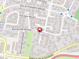 Carte de Maison Securite Routiere à Lormont