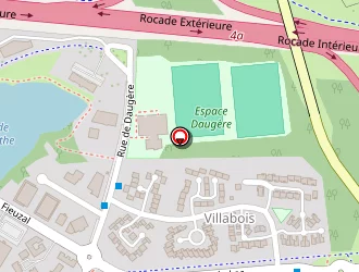 Carte de B&b Hôtel à Bruges