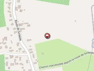 Carte de Barraud Jacques à Montussan