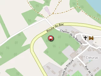 Carte de Le Prieure à Lanzac