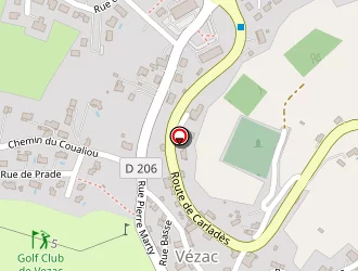 Carte de Le Green à Vézac