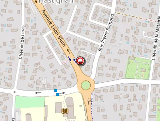 Carte de Batibat à Canéjan