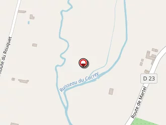 Carte de Zanetti Imbert à Creysse