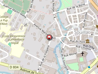 Carte de Bouyjou Frédéric à Souillac