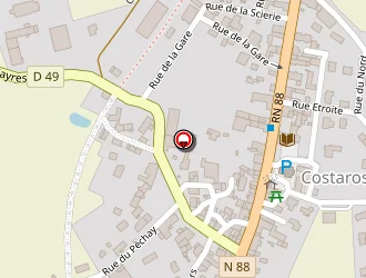 Carte de Salon Isabelle à Costaros