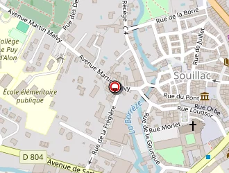 Carte de Extra à Souillac