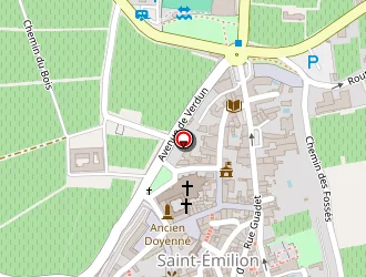 Carte de Ecole Libre à Saint-émilion