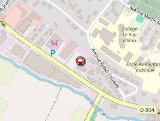 Carte de Ecole Maternelle Publique à Souillac