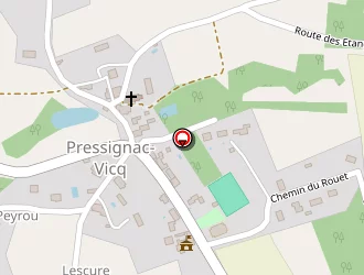 Carte de Ecole à Pressignac-vicq