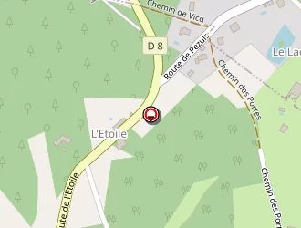 Carte de Geoffroy Jérôme à Pressignac-vicq