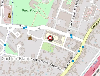 Carte de Le Juliano à Carbon-blanc