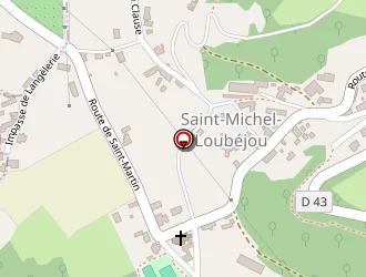 Carte de Ipsys Informatique à Saint-michel-loubéjou