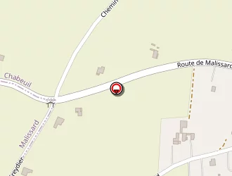 Carte de Royannez Des Perrines à Chabeuil