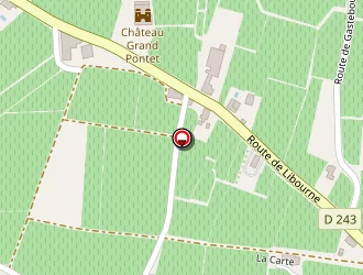 Carte de Azur Vini à Saint-émilion