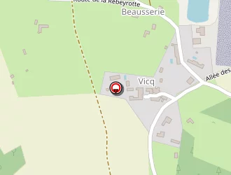 Carte de Roussel Thierry à Pressignac-vicq