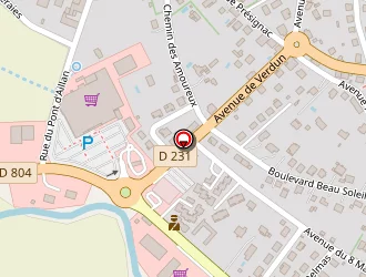 Carte de Centre Leclerc à Souillac