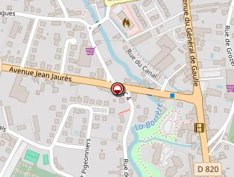 Carte de Cineode à Souillac