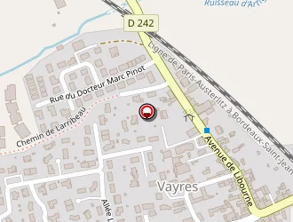 Carte de Pizza Chef à Vayres