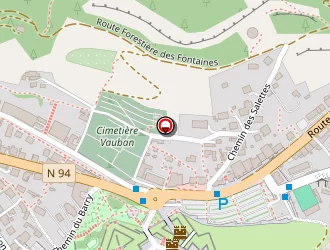 Carte de La Halle à Briançon