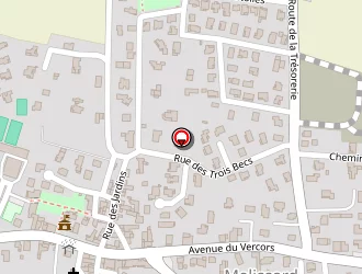 Carte de Dechaud Marjolaine à Malissard