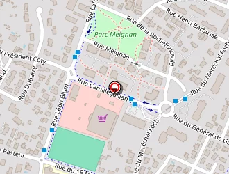 Carte de Star'coiff à Bassens