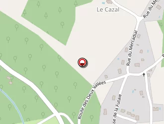 Carte de K.f.p. à Paunat