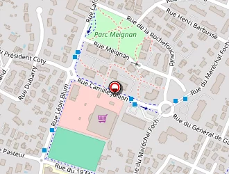 Carte de Super U Nouvet Distributeur à Bassens