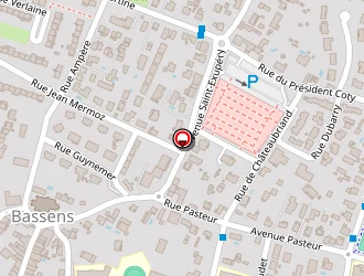 Carte de La Poste à Bassens