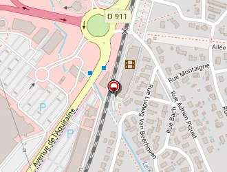 Carte de Centre Leclerc à Sainte-eulalie