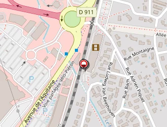 Carte de Pinet Frédéric à Sainte-eulalie