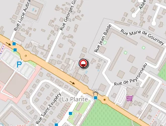 Carte de K-stores à Libourne