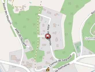 Carte de Camping La Palombière à Sainte-nathalène