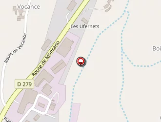 Carte de Ascise à Toulaud