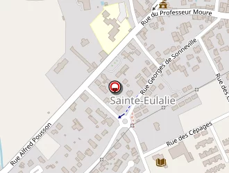 Carte de Pedebosc Chantal à Sainte-eulalie