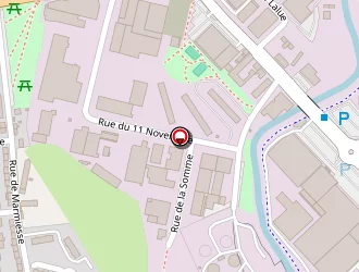 Carte de Pôle Emploi Aurillac à Aurillac