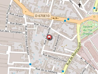 Carte de Moreau Bernard à Libourne