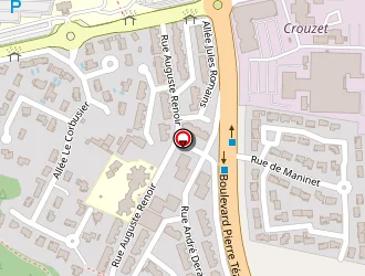 Carte de Serre Marie à Valence