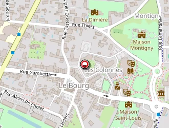 Carte de Groupama Centre Atlantique à Blanquefort