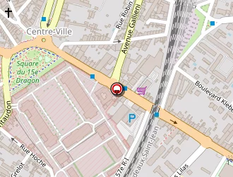 Carte de Cartridge World à Libourne